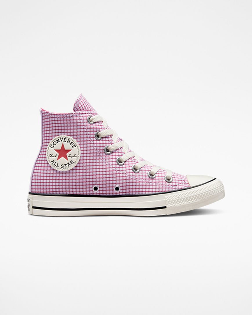 Tenisky Vysoke Converse Chuck Taylor All Star Checkered Panske Nachový | SK IFQZK8